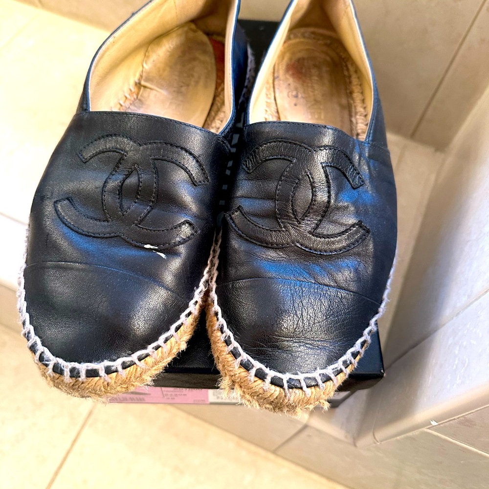 Chanel Espadrille Lambskin